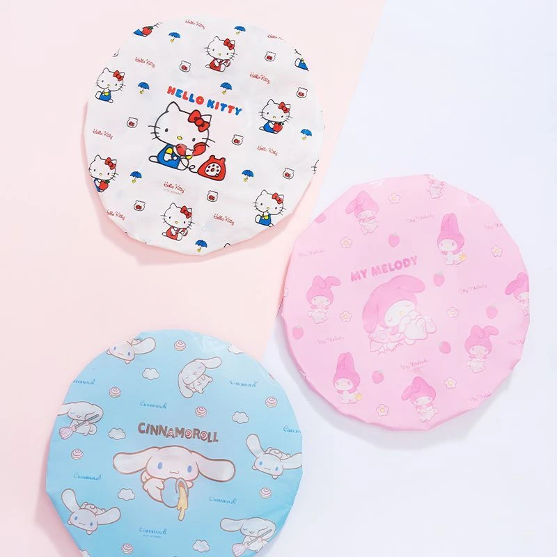 Swim Hat Silicone - Hello Kitty Cute Silicone Swim Cap