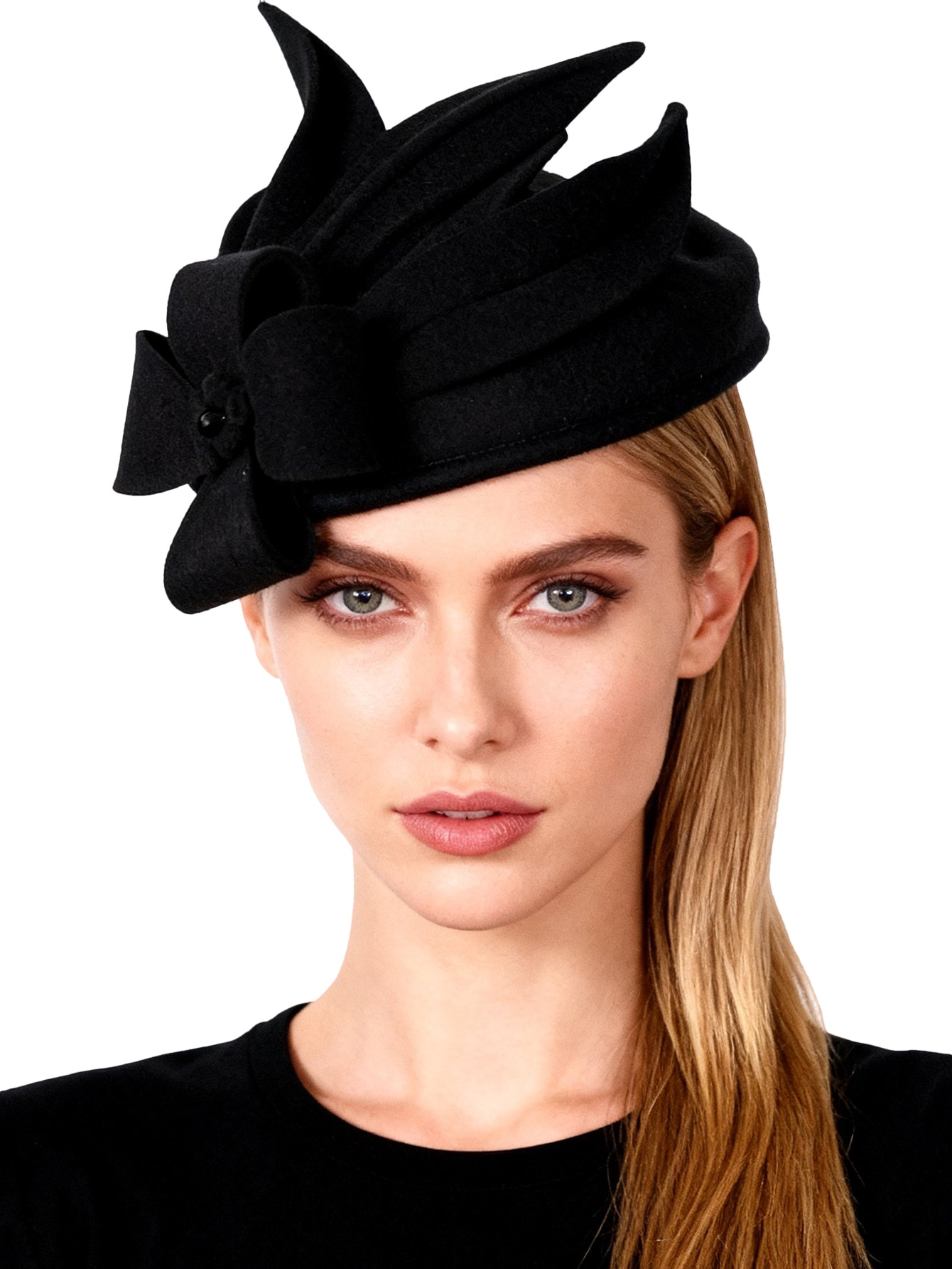 FS Wool Felt Fascinators Hats  - Fedora Hat Wool 评论和价格