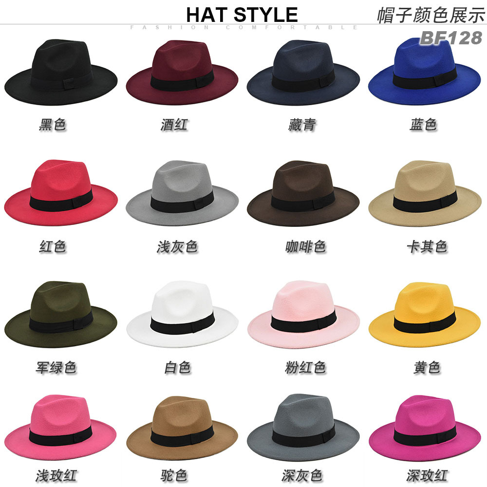 New Vintage Fedora Men Wool Wi - Fedora Hat Wool 评论和价格
