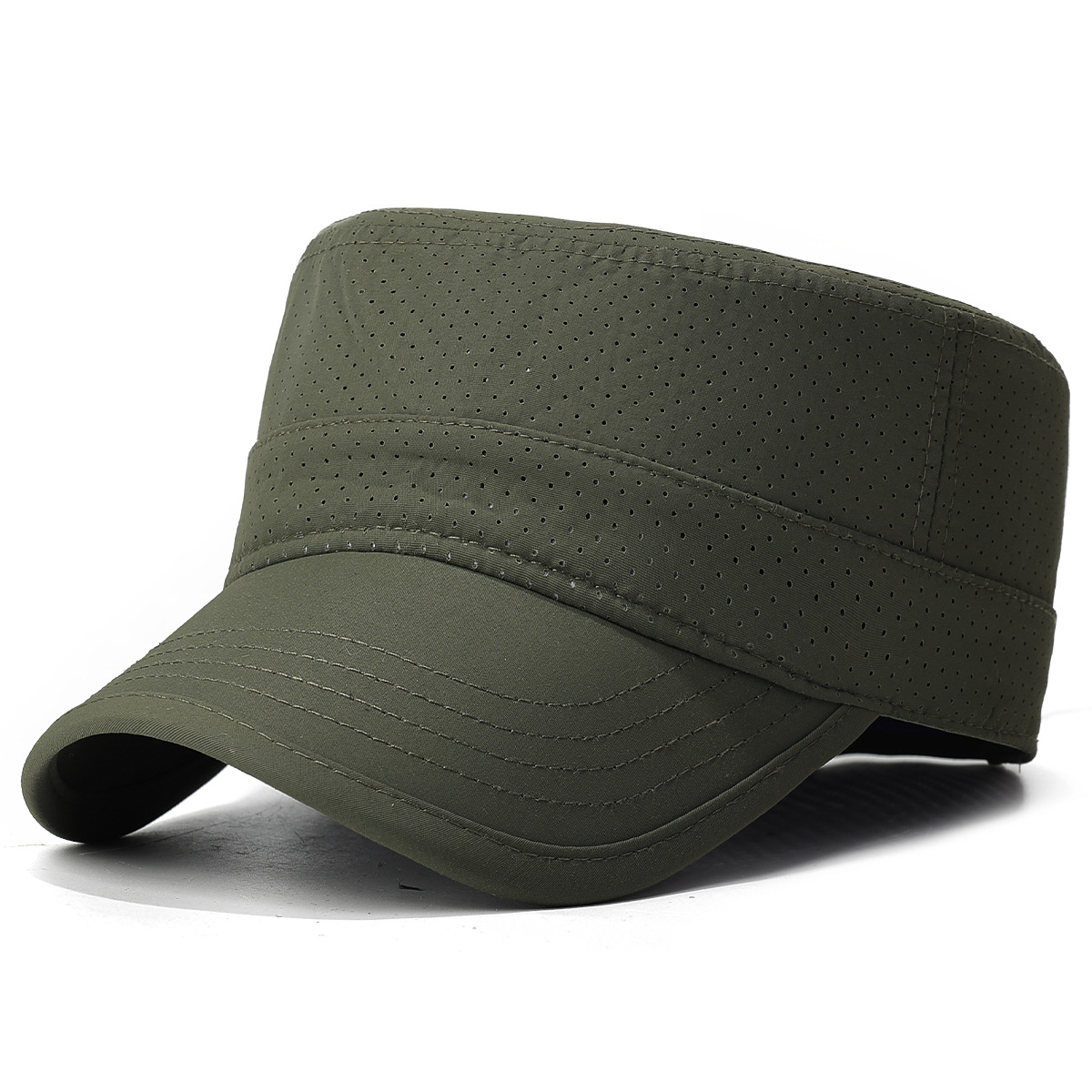Summer new ultra-thin mesh bre - Snapback Hat Flat 评论和价格