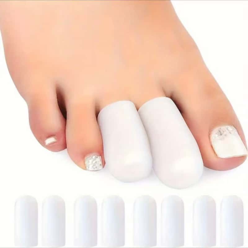 2 Breathable Silicone Toe Caps - Running Cap Lightweight 评论和价格