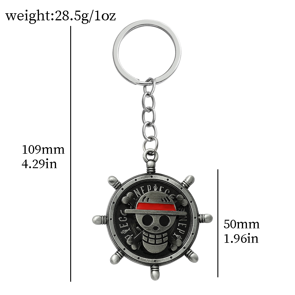 One Piece Anime Keychain Luffy - Cowboy Hat Straw 评论和价格