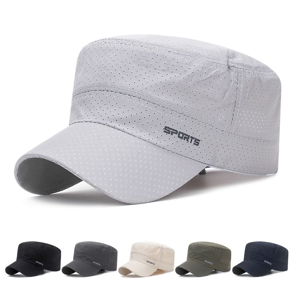 Outdoor Breathable Sun Hat Adj - Snapback Hat Flat 评论和价格