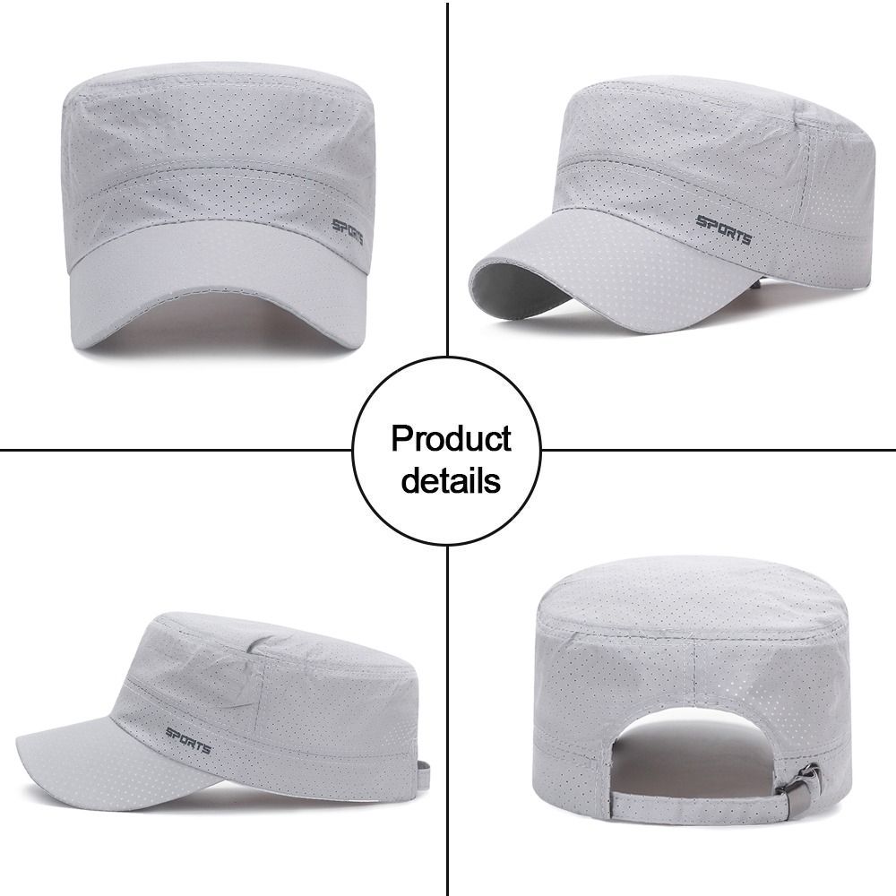 Outdoor Breathable Sun Hat Adj - Snapback Hat Flat 评论和价格