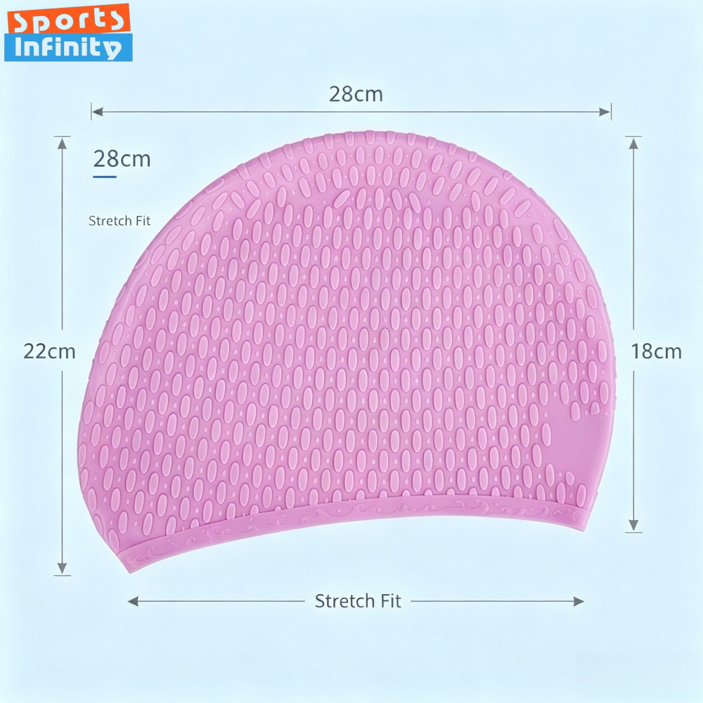 Adult Silicone Swim Cap for Wo - Swim Hat Silicone 评论和价格