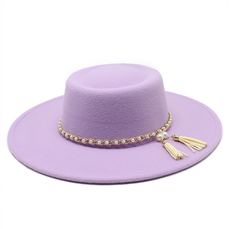 British Style Fashionable And  - Fedora Hat Wool 评论和价格
